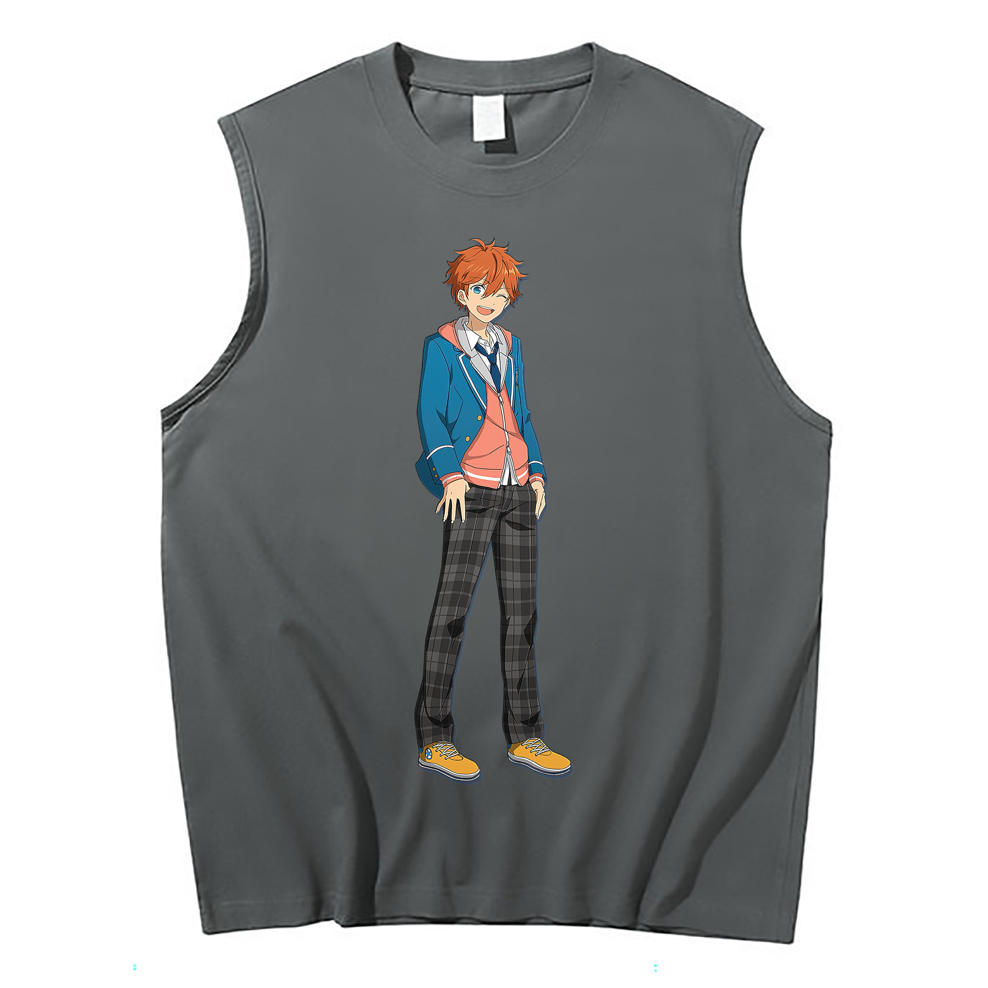 （画像用） あんさんぶるスターズ! Ensemble Stars コットン100％タンクトップ（フロントプリント）